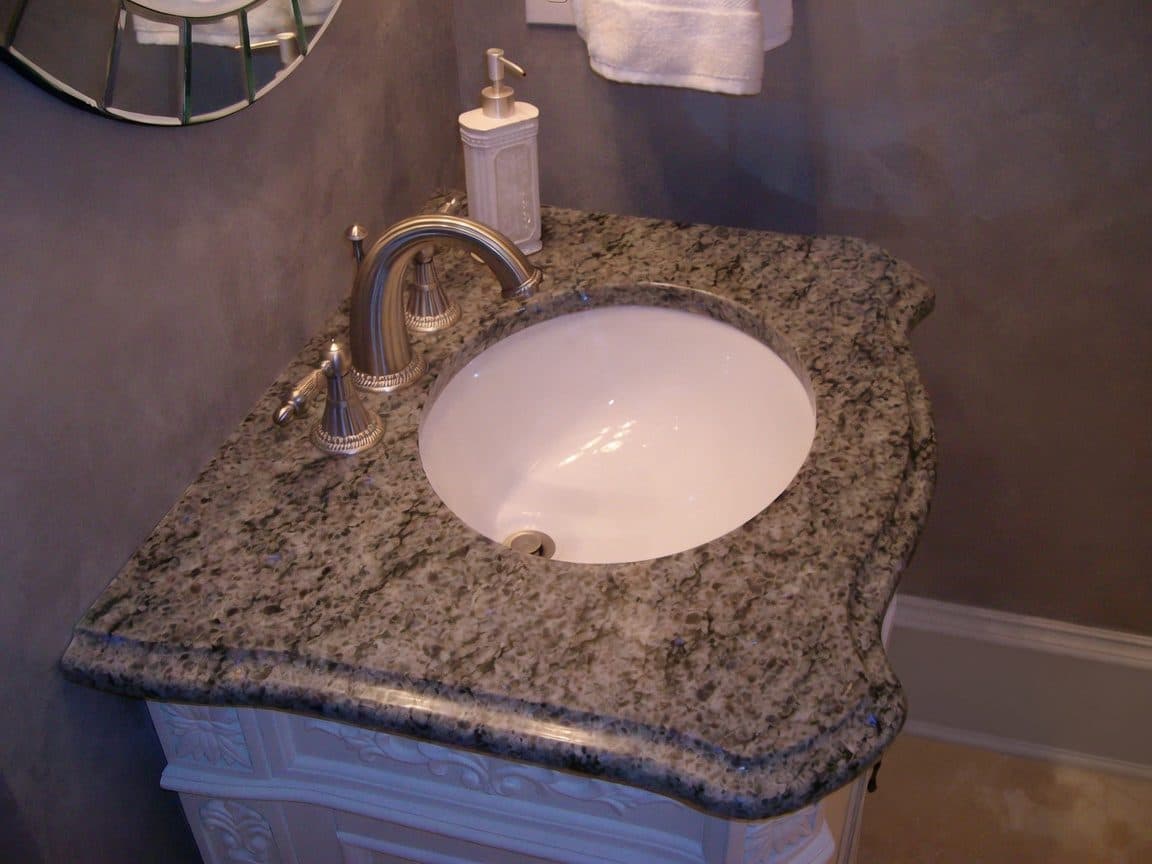 Second restroom vanity